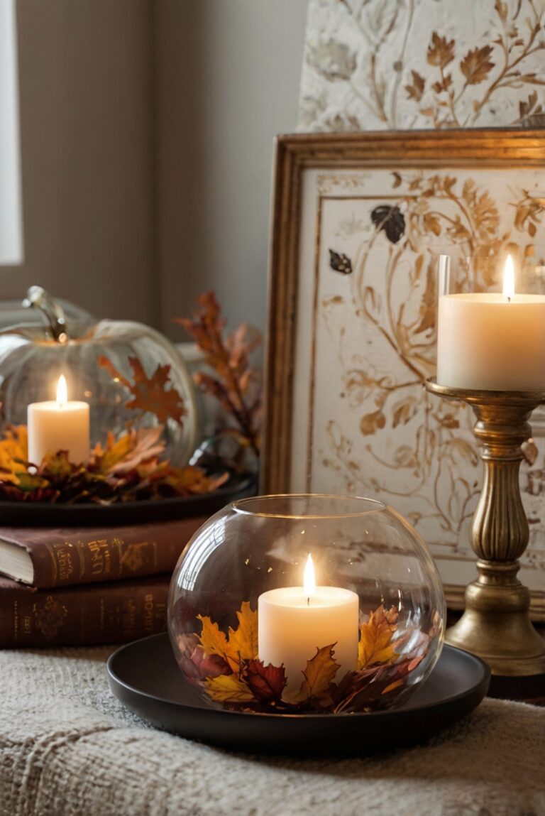 Fall Home Decor, Apartment Decorating Ideas, Cozy Living Room, Autumn Interior Design, Seasonal Home Accents